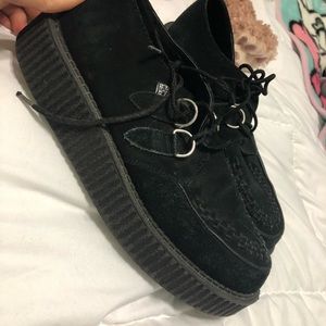 T.U.K Shoes - tuk black gothic punk creepers T.U.K Shoes - tuk black gothic punk creepers